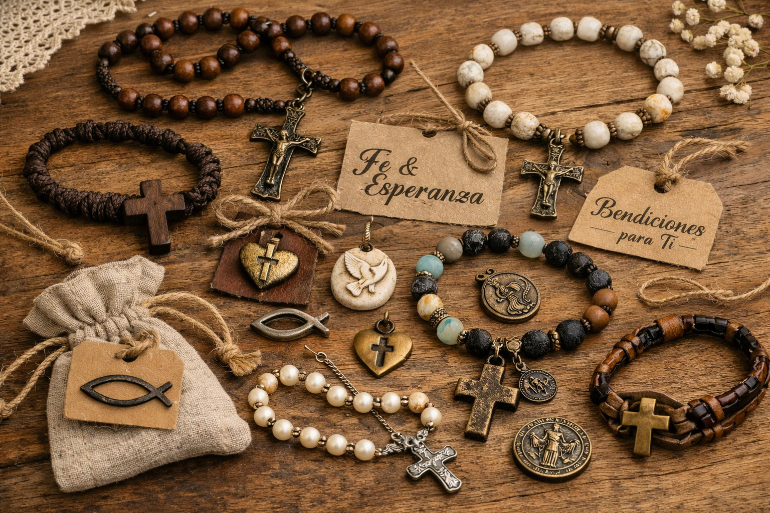 Detalles cristianos accesorios separadores de libros bíblicos y dijes SELAH