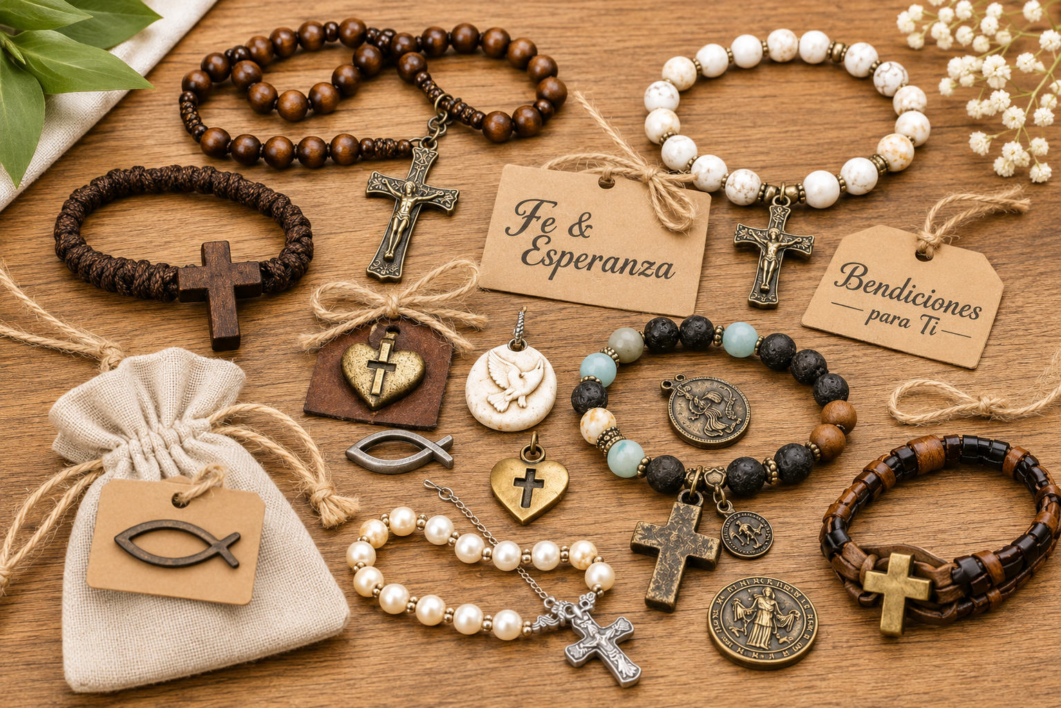 Accesorios Cristianos SELAH Detalles cristianos accesorios separadores de libros bíblicos y dijes SELAH